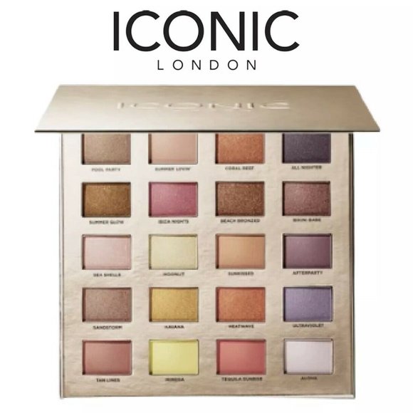 Iconic London Sunset To Sunrise Eyeshadow Palette 20 Shades ~ New in Box - Picture 4 of 9